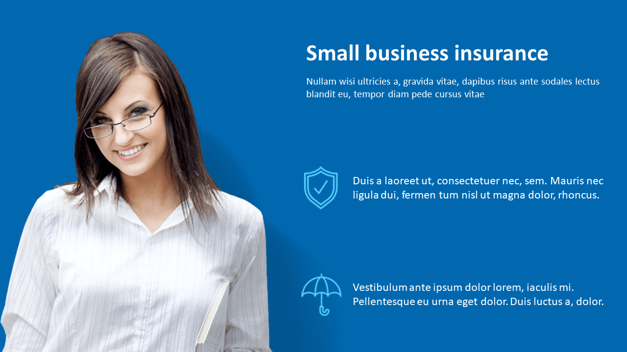 Small Business Insurance Presentation Slide